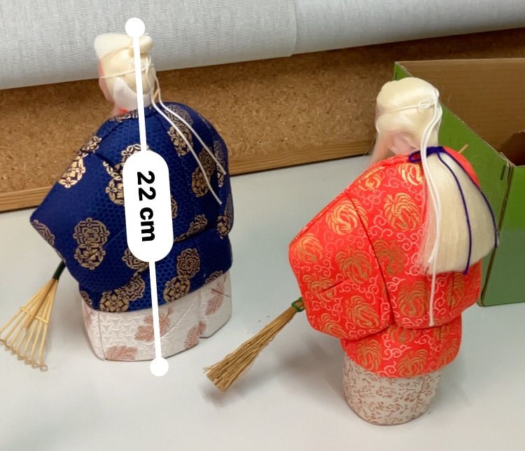 箱入り 日本人形