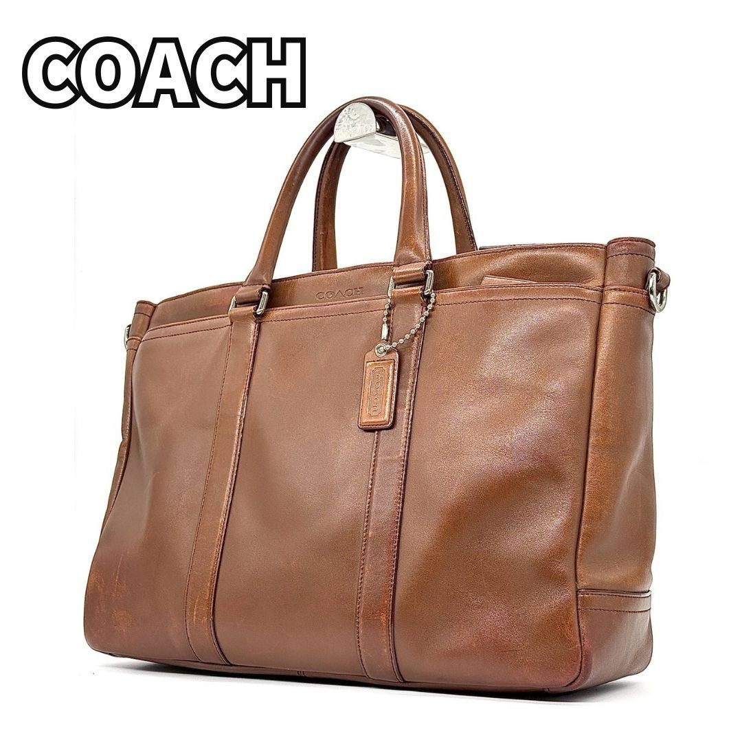 人気✨コーチ COACH レキシントン メトロポリタン ビジネスバック ブラウン 品格と実用を両立✨】 COACH コーチ レキシントンメトロポリタン