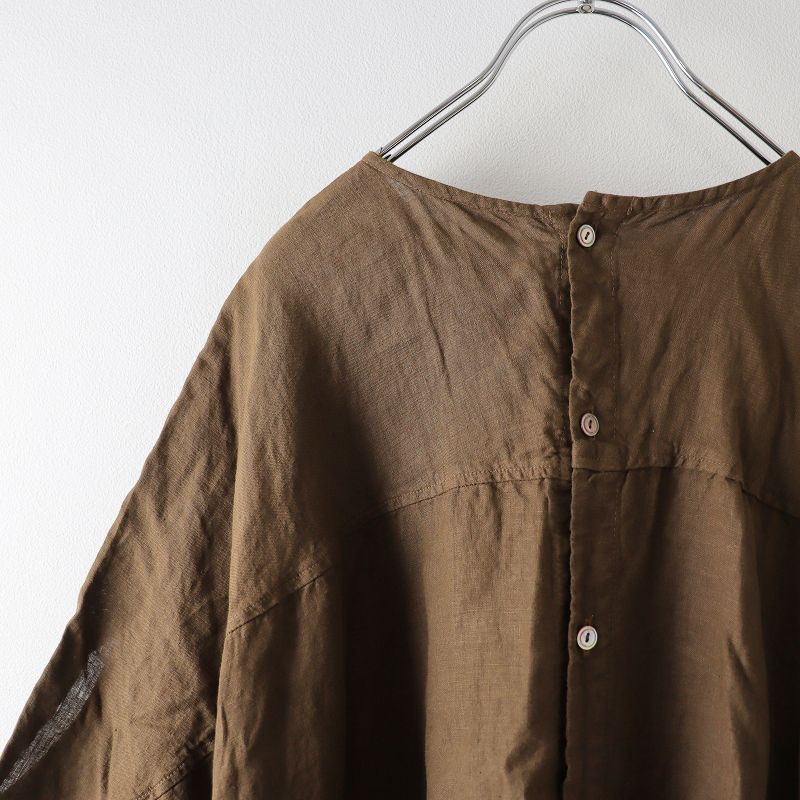 2020AW ネストローブ nest Robe リネンツイストスリーブ前開き  