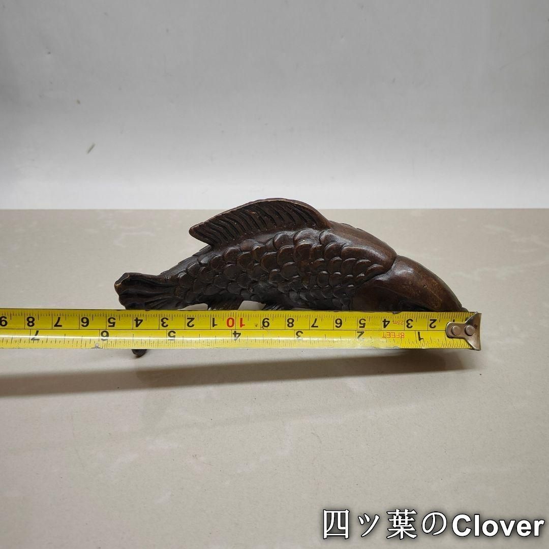 銅器 金魚 茶寵 香挿 香道具 茶台置物 装飾品 工芸品 - メルカリ