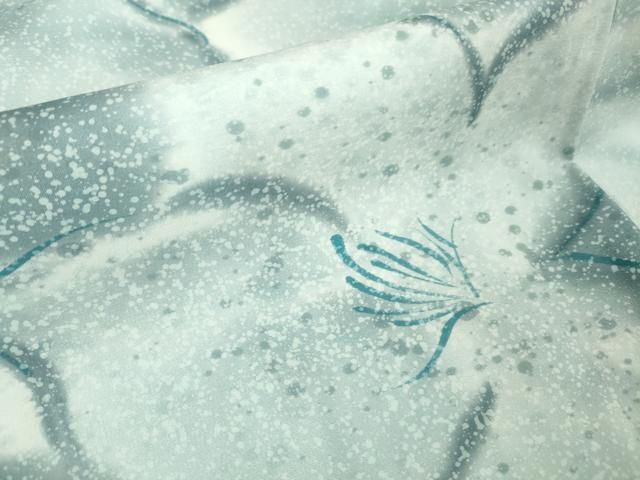 平和屋本店□極上 夏物 石川県指定無形文化財 夏牛首紬 白山工房