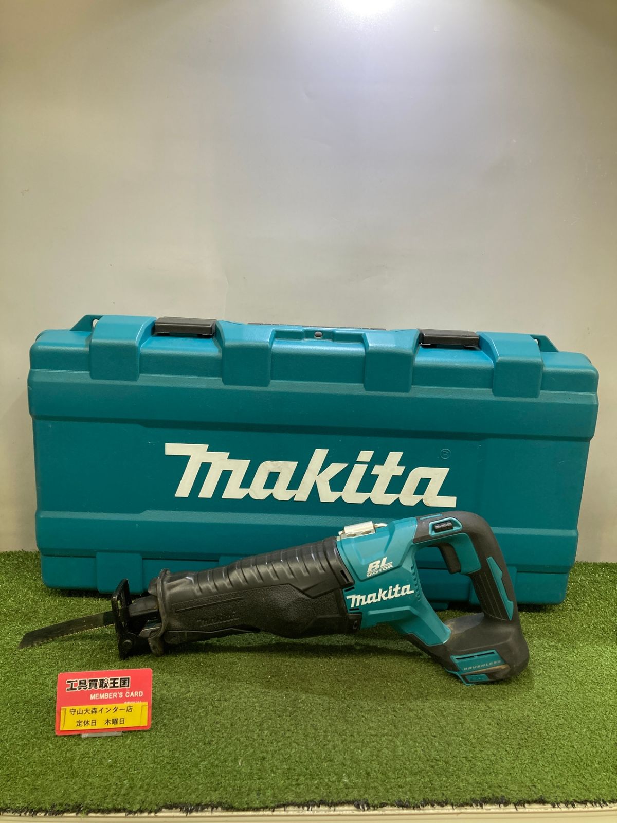 品 0921 makita マキタ 14.4v充電式レシプロソー 本体 ケースのみ JR147DZK ITARP4GZQ2NW