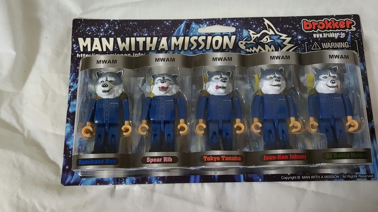 brokker TOYS MAN WITH A MISSION ブロッカー マンウィズ MWAM 