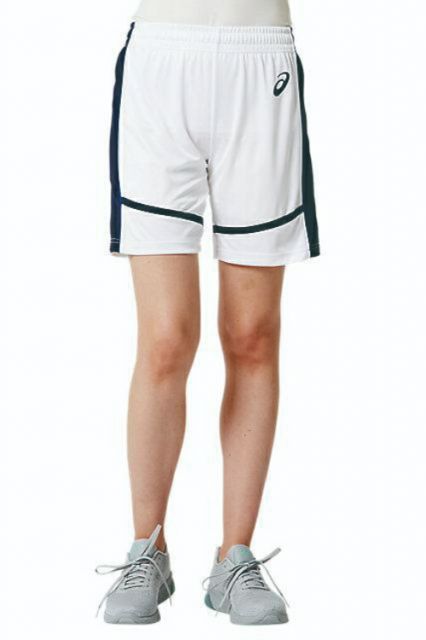 asics アシックス G4 WS GAME PANTS ブリリアントホワイトxピーコート L 2062A017 101 | スポーツ スポーツウェア バスケットボール ショーツ ゲームパンツ 半ズボン ハーフパンツ 吸汗速乾 レディース 