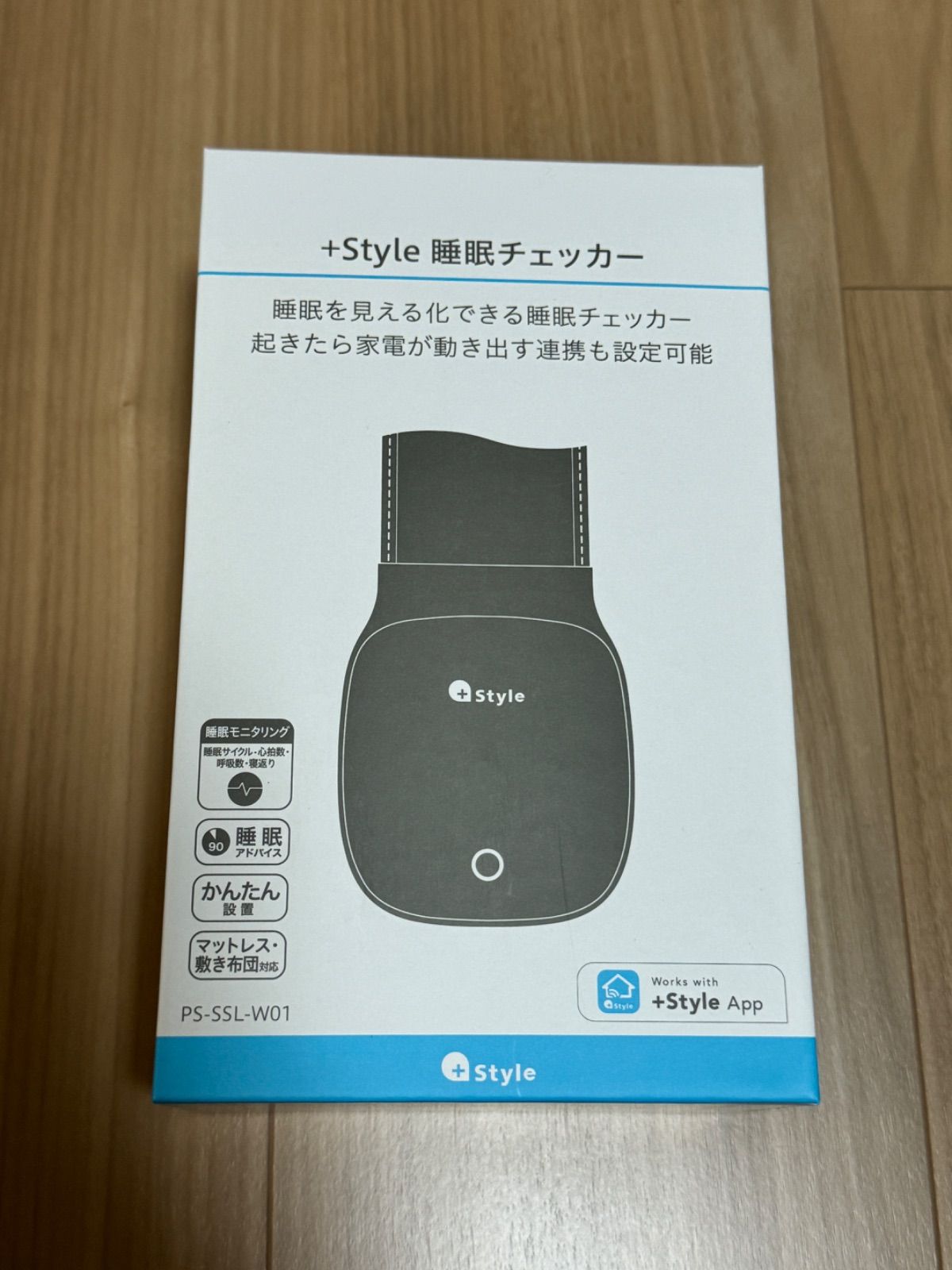 睡眠チェッカー ＋Style（プラススタイル） PS-SSL-W01 - メルカリ