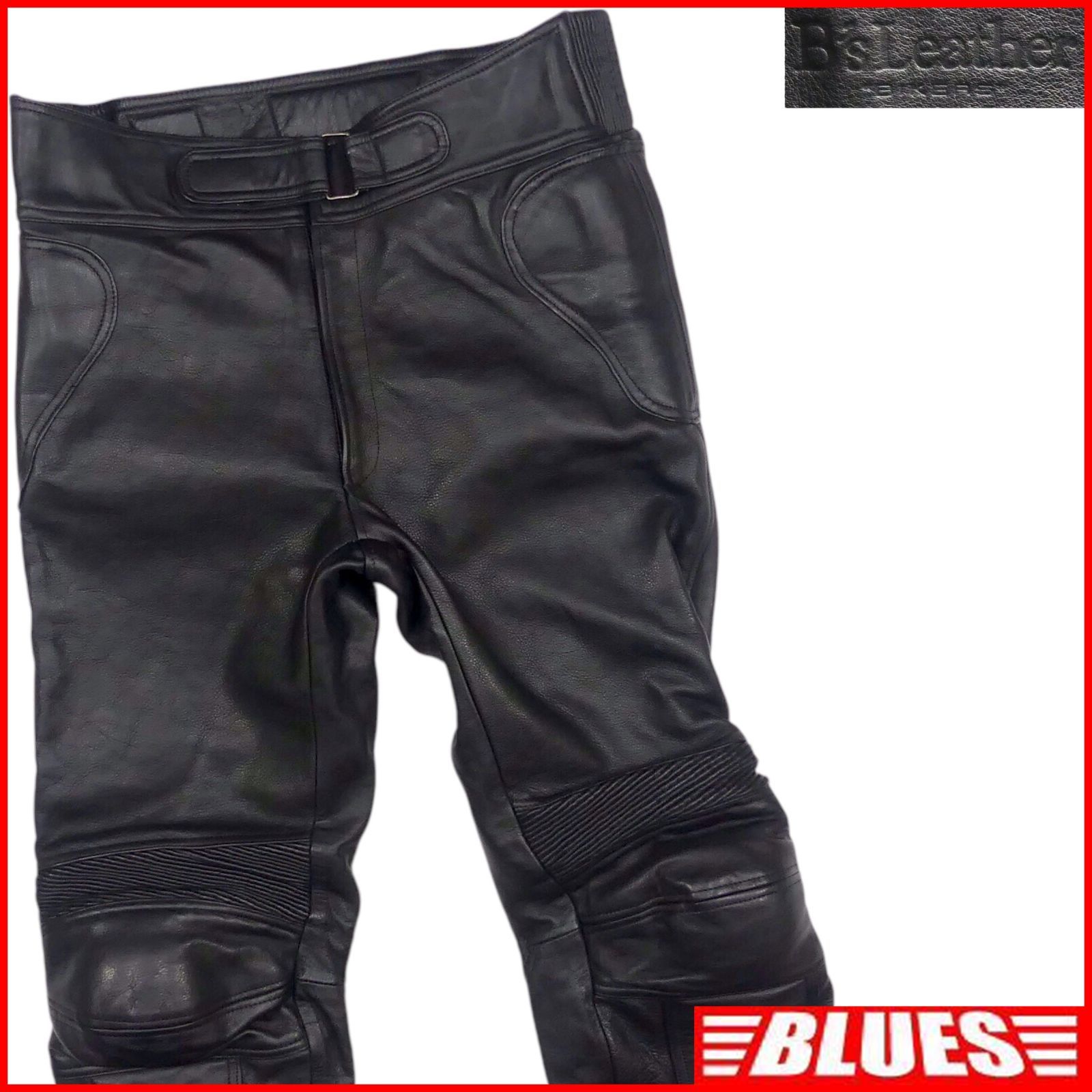 B's Leather ビーズレザー ライディングパンツ レザーパンツ XL