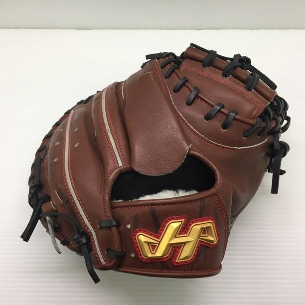 中古品 ハタケヤマ HATAKEYAMA 硬式 キャッチャーミット PBW-7208 9672