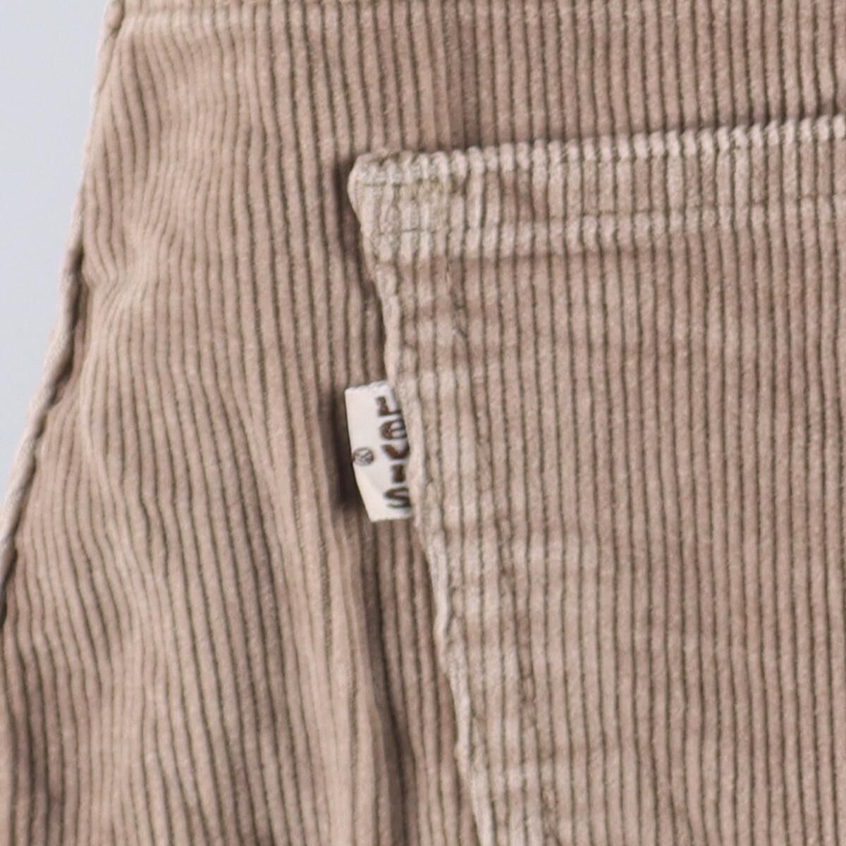 古着 80年代 リーバイス Levi's 519 コーデュロイパンツ メンズ