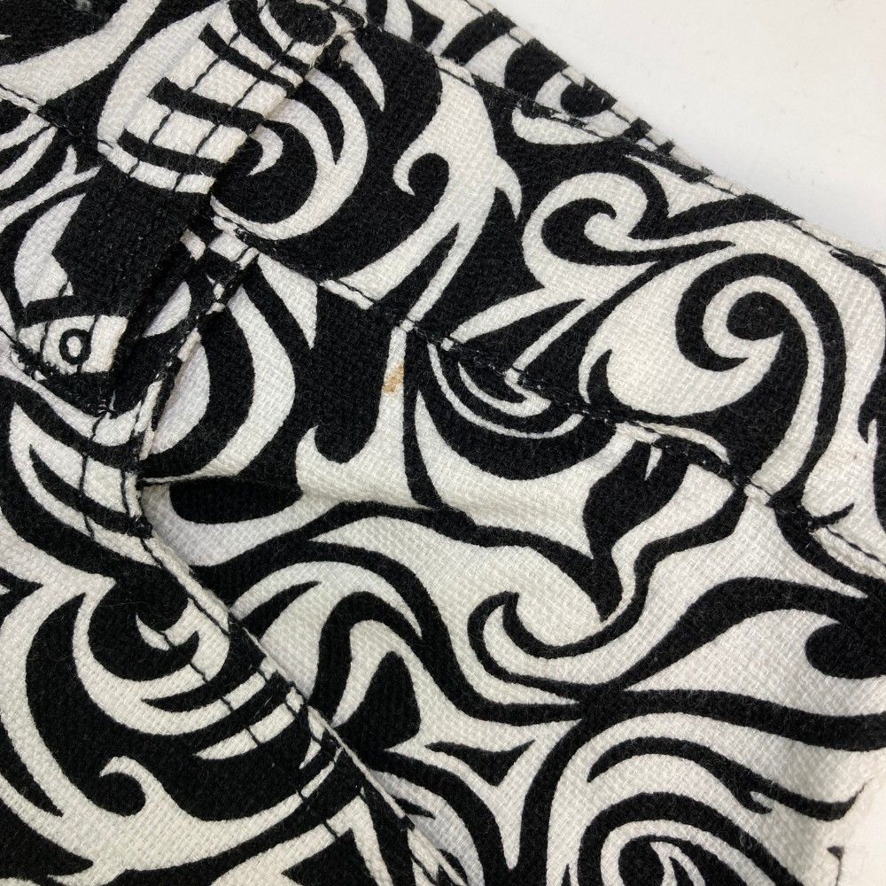 サイズ：1 DANCE WITH DRAGON ダンスウィズドラゴン ハーフパンツ 総柄 ブラック系 [240101301723]# ゴルフウェア メンズ ストスト