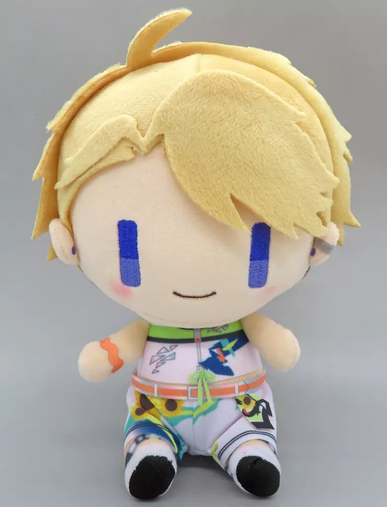 中古】ぬいぐるみ 鳴上嵐 ぺたんおすわりぬいぐるみ 「あんさん