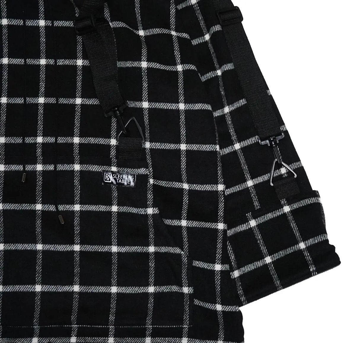 【SLEEPING TABLET】アノラックパーカー "WOOLY [ SUSPEND ANORAK ]" / BLACK