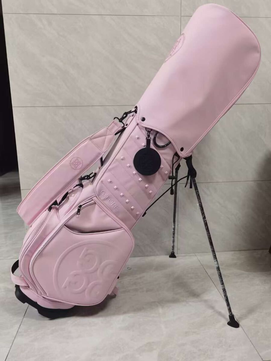 ジーフォア レディース キャディバッグ ピンク G|FORE スタンドバッ