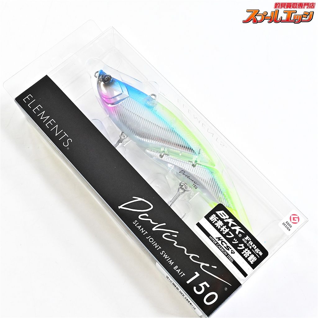 エレメンツ ダヴィンチ 150 エキシビジョンブルー 釣りフェス ELEMENTS Davinci 淡水用ルアー K_060 e07400