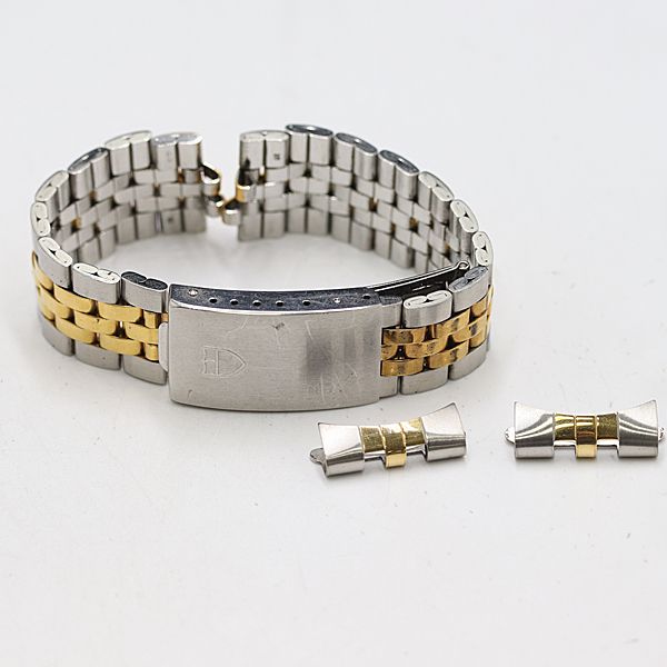 チュードル 74033 純正ブレス 597 6248-19 シルバー|ゴールドカラー 18mm用 メンズ腕時計 2000000 NSK SMZ