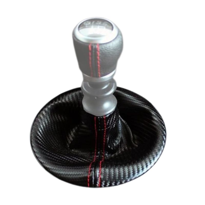 受注生産3week AT車用 カーボンルック シフトブーツ 86 ZN6 レッドステッチ 車 カスタム パーツ 内装 おしゃれ ドレスアップ