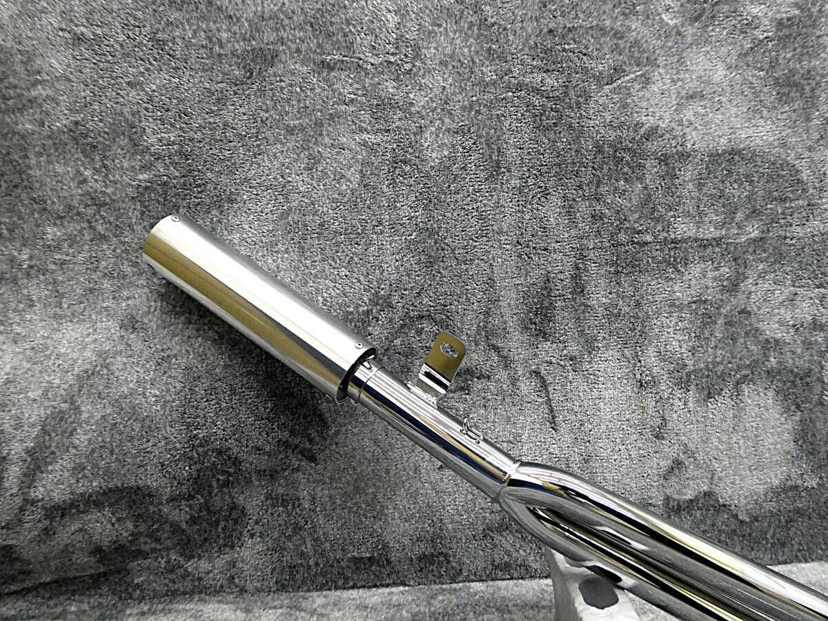 バリオス2 豪 42.7πマフラー メッキ アウター/後期ZR250B関西低回転 バリオス2 豪 42.7πマフラー メッキ アウター/後期ZR250B関西低回転