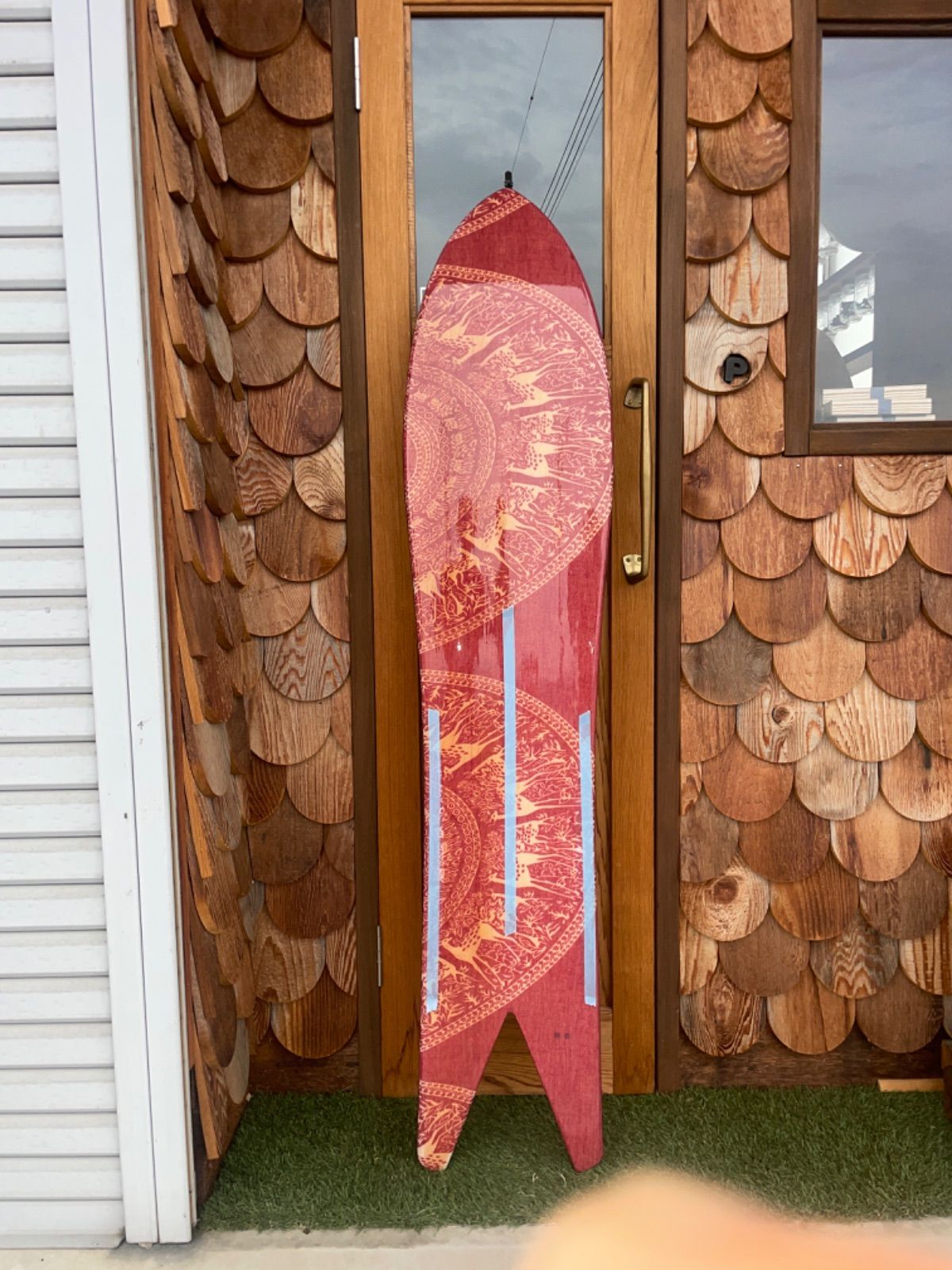 雪板　スノートイ　パウダー用 雪板 赤スワロー1500 パウダー スノートイ - メルカリ