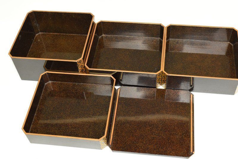 茶道具 木製蒔絵