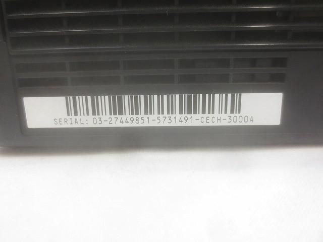  品 ゲーム プレイステーション3 PS 3本体 CECH 3000 A チャコールブラック 動作品 き 本体(Nintendo Switch) Nintendo Switch