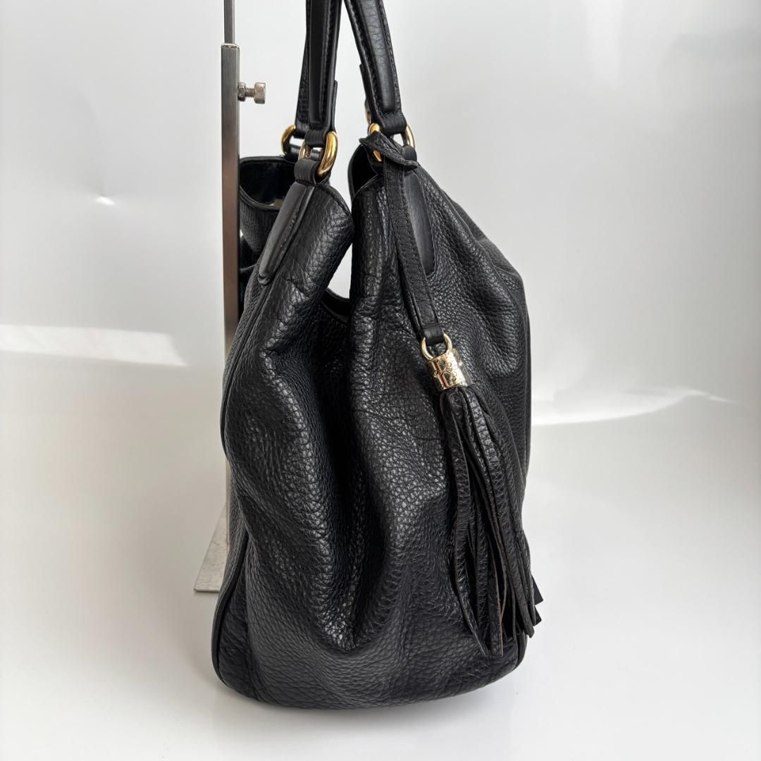 グッチ GUCCI ハンド トート バッグ ソーホー セラリウス 黒 グッチ GUCCI ハンド トート バッグ ソーホー セラリウス 黒