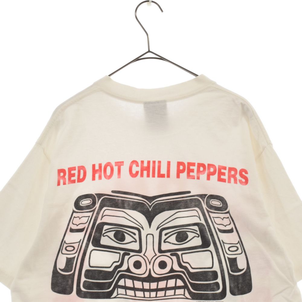 VINTAGE (ヴィンテージ) 90S VINTAGE RED HOT CHILI PEPPERS レッドホットチリペッパーズ 半袖Tシャツ  ホワイト/レッド ヴィンテージ GIANTボディ