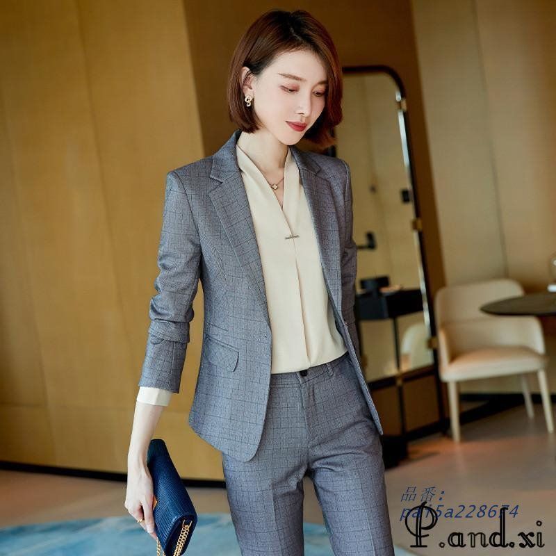 卒業式 セットアップ レディース 春服 母 ママスーツ パンツスーツ オフィス パンツ 入学式 面接 OL 母親 セレモニースーツ 2点セット 卒園式 pai5a228674