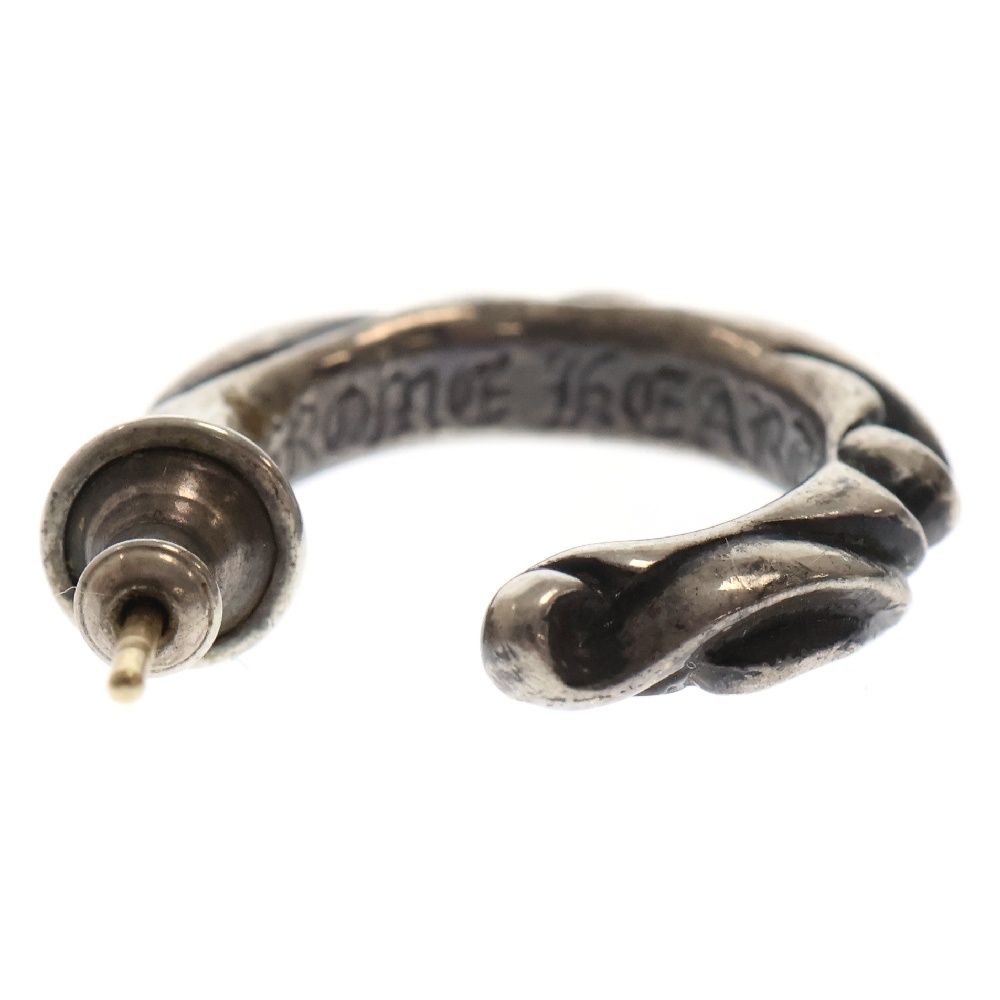 CHROME HEARTS (クロムハーツ) HOOP SCROOL スクロール フープピアス  
