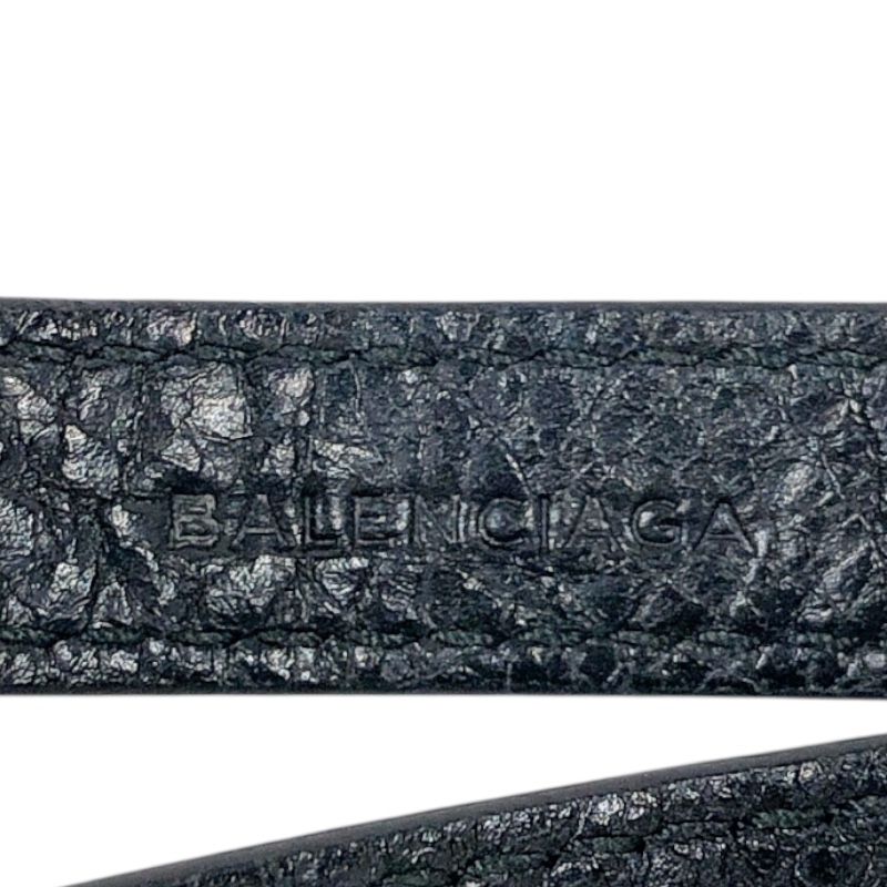 バレンシアガ BALENCIAGA ジャイアントブレスレット 236345 ブラック レザー ユニセックス ブレスレット FORTGASGNV_COM_BR