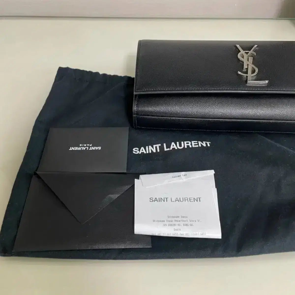 サンローラン SAINT LAURENT ケイト チェーンクラッチバッグ Saint Laurent(サンローラン) ケイト クラッチバッグ サンローラン