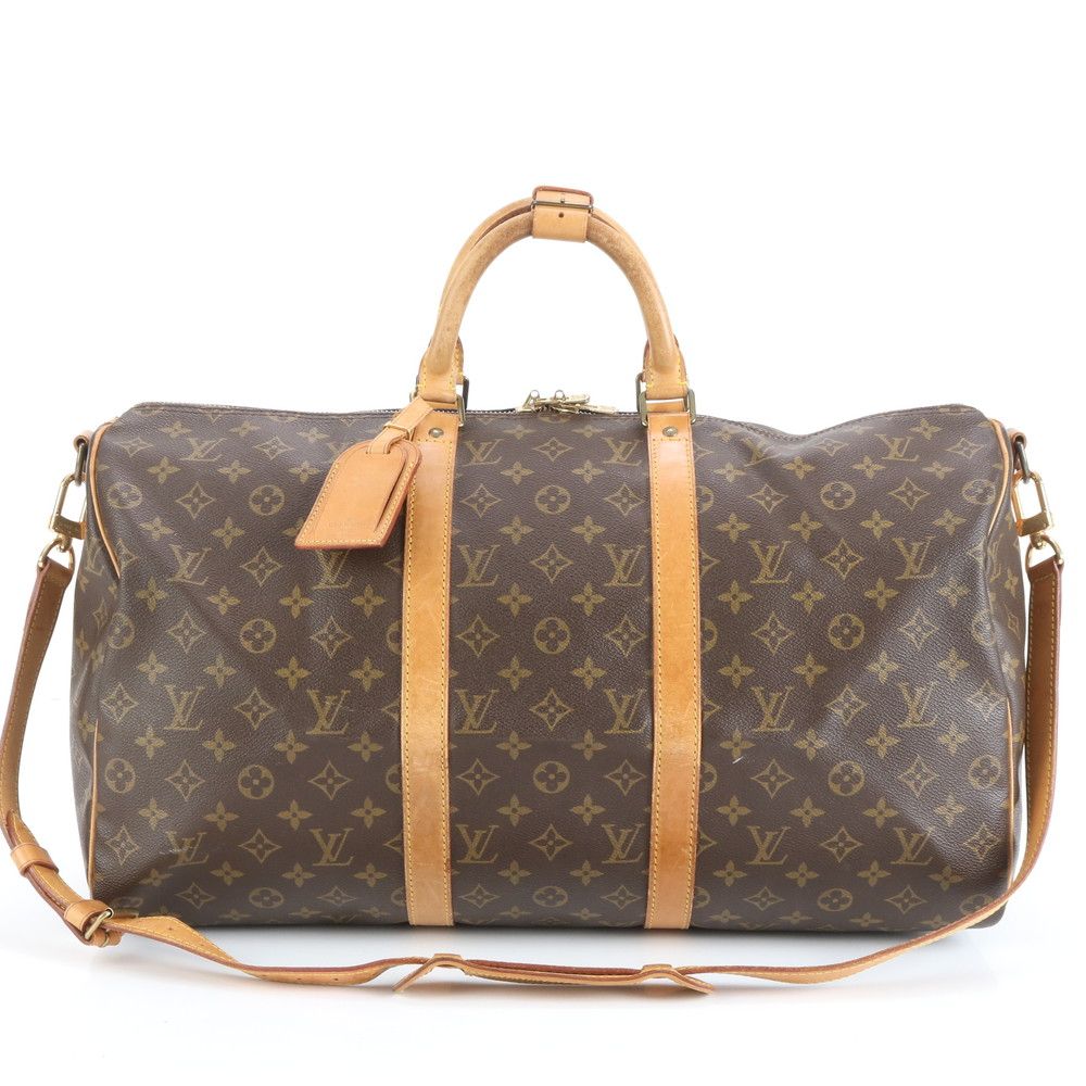 【1回使用極美品】Louis Vuitton エピキーポル 黒　ノワール LOUIS VUITTON ルイ・ヴィトン × NIGO キーポル XS モノグラムデニム
