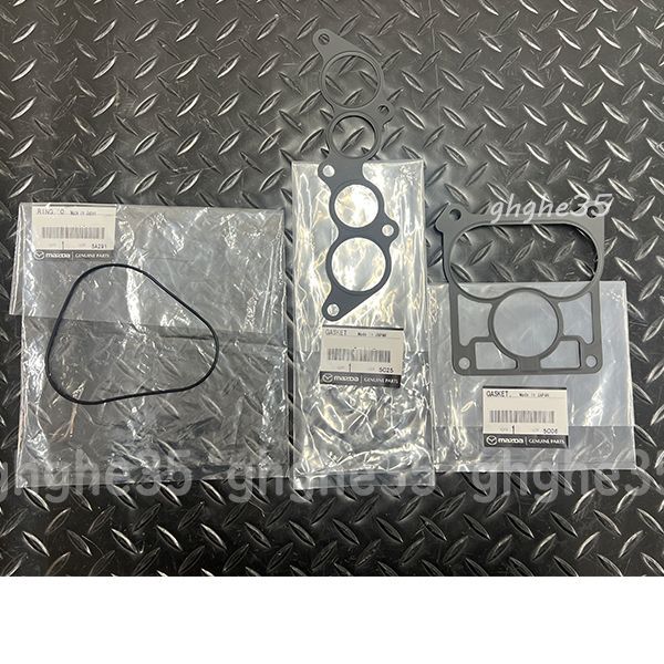 MAZDA RX-7 FD3S スロットルボディ ガスケット Oリング ガスケット NO.2 IN マニホールド セット rx7 rx-7 検 レストア ゴム エンジン ドア T13