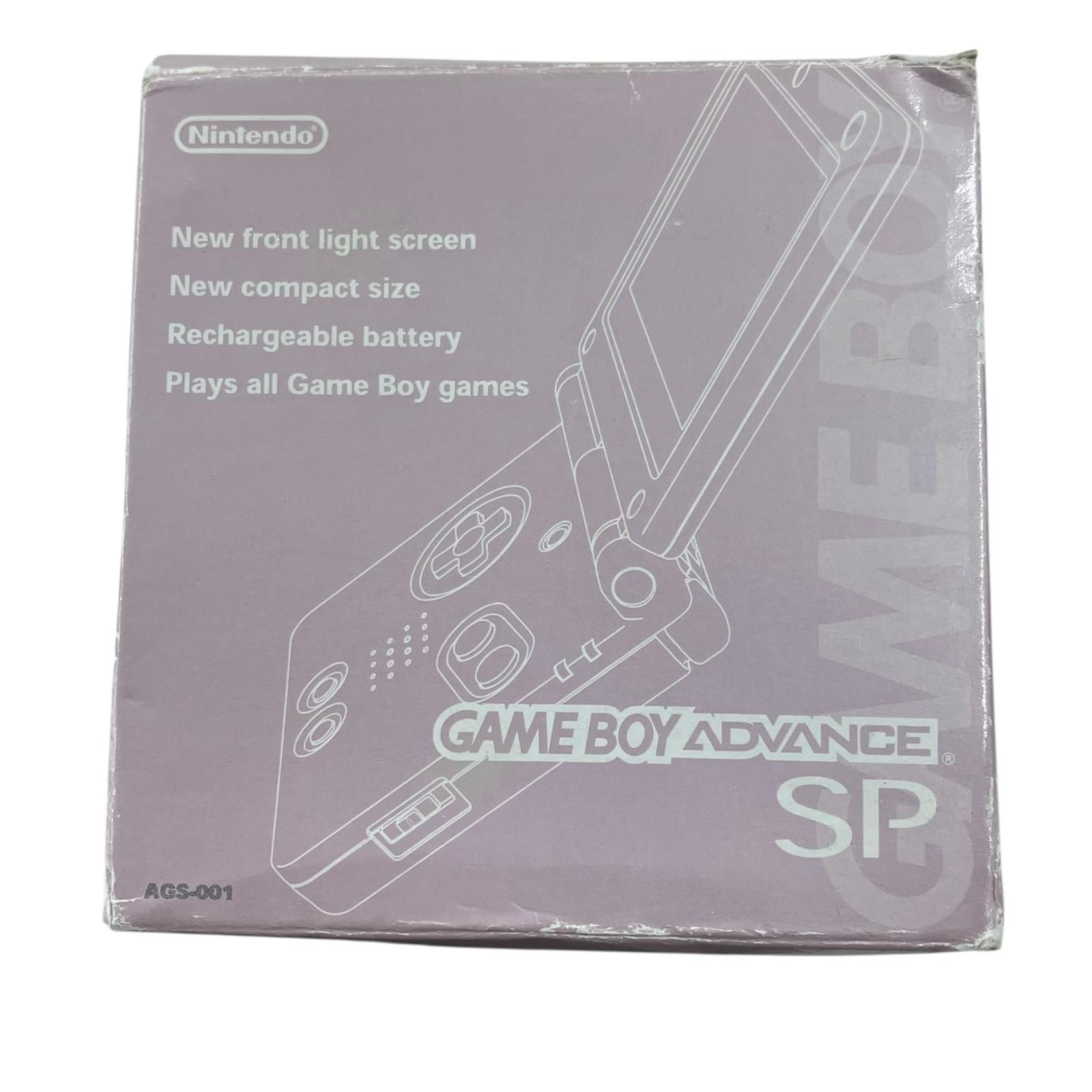 186000 現状品 ゲームボーイアドバンス SP AGS-001 パールピンク
