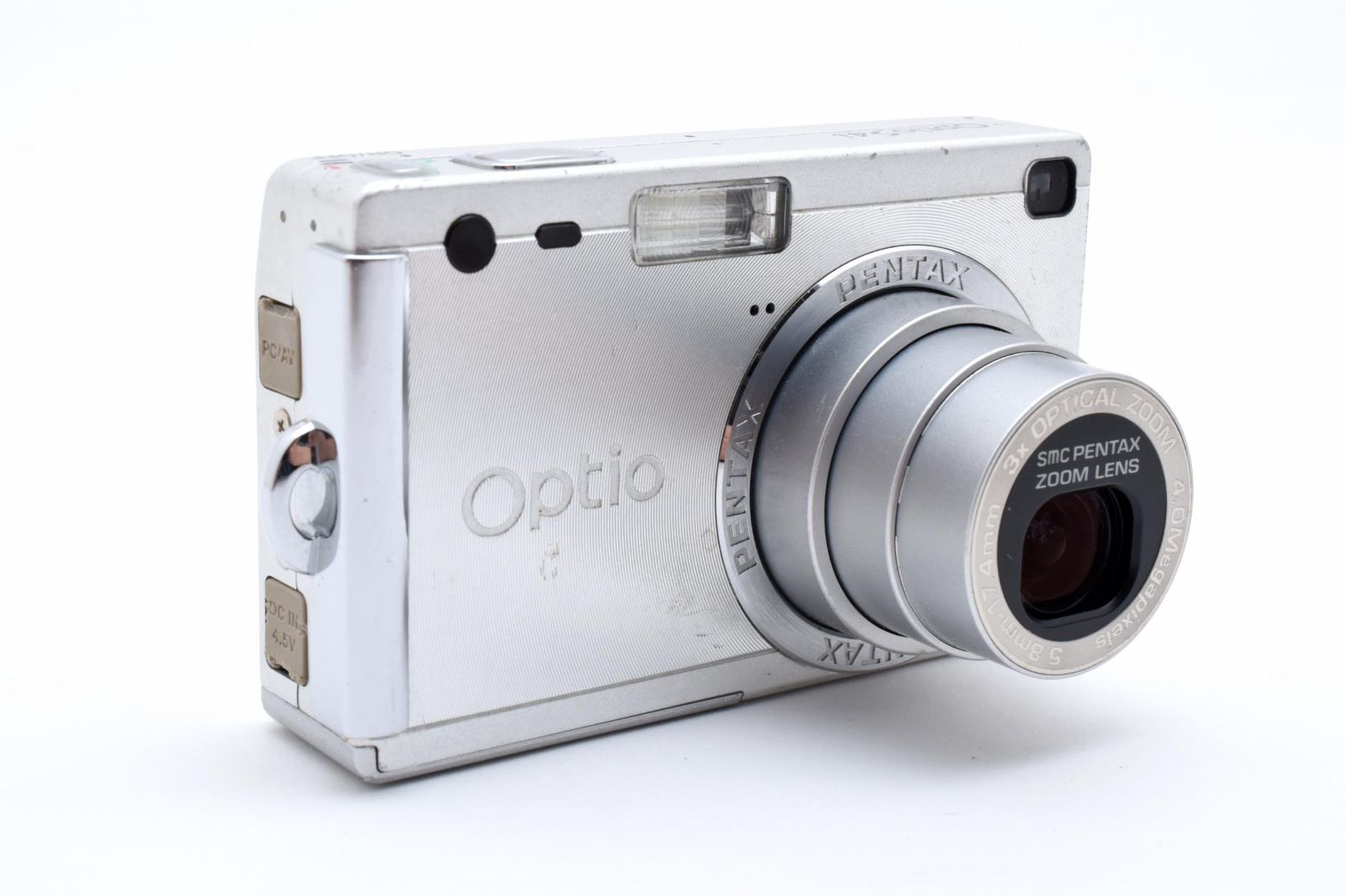動作品】PENTAX Optio S4i シルバー CCDセンサー搭載！超
