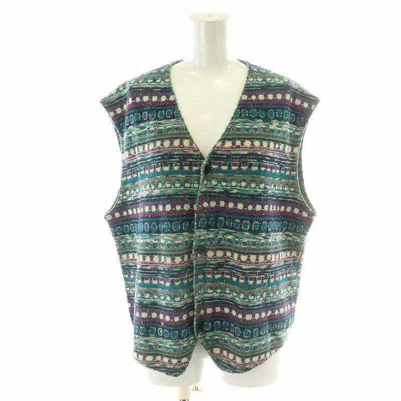 ミッソーニベスト MISSONI SPORT ミッソーニ ロゴ ベスト イタリア製 USED - SOTA