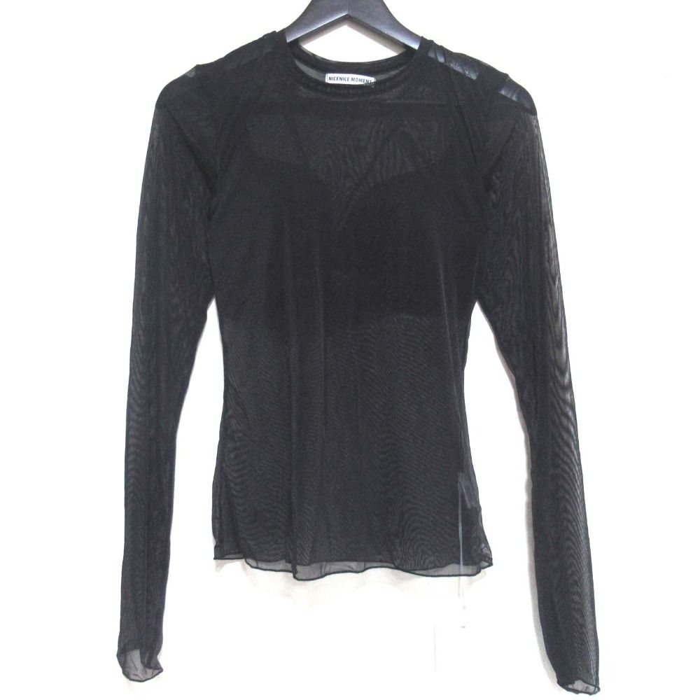 未使用 NICENICE MOMENT ナイスナイスモーメント ロングスリーブ  