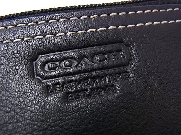 【希少極美品】箱付き COACH コインケース ミニポーチ ターンロック レザー □極美品□ COACH コーチ レザー キーリング付き コインケース