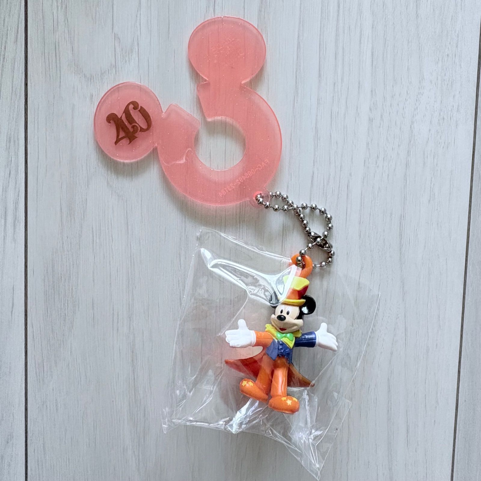 Disney ディズニーリゾート 40周年 ミッキーマウス ストラップ - メルカリ