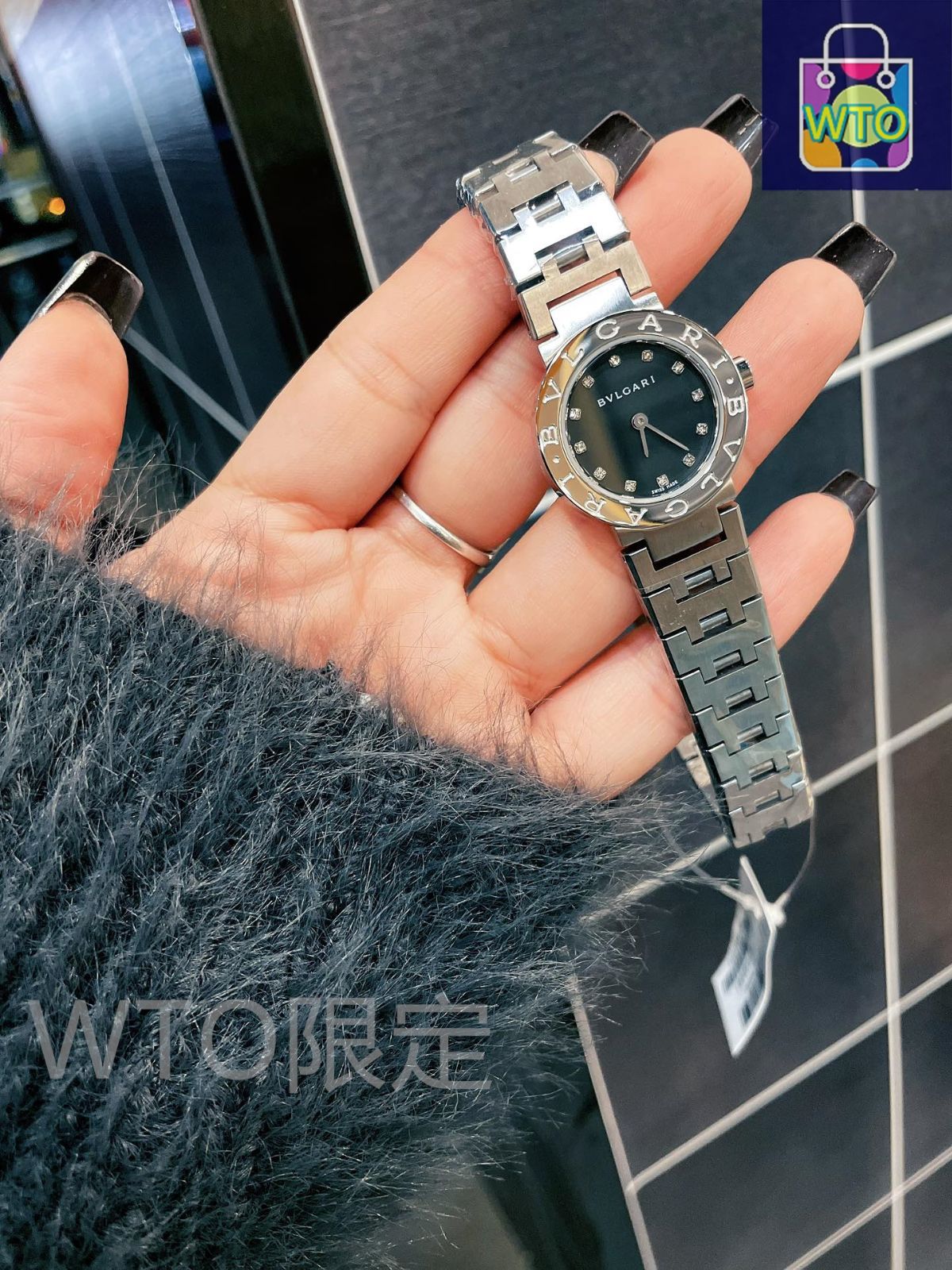 今日特価】BVLGARI（ブルガリ） B.zero1 Black & Silver Women's