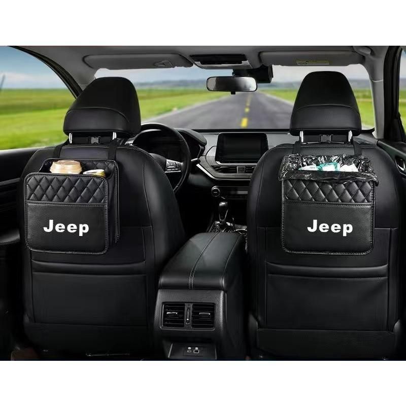 新品未使用】ジープ（JEEP）車用 シートバックポケット 2個