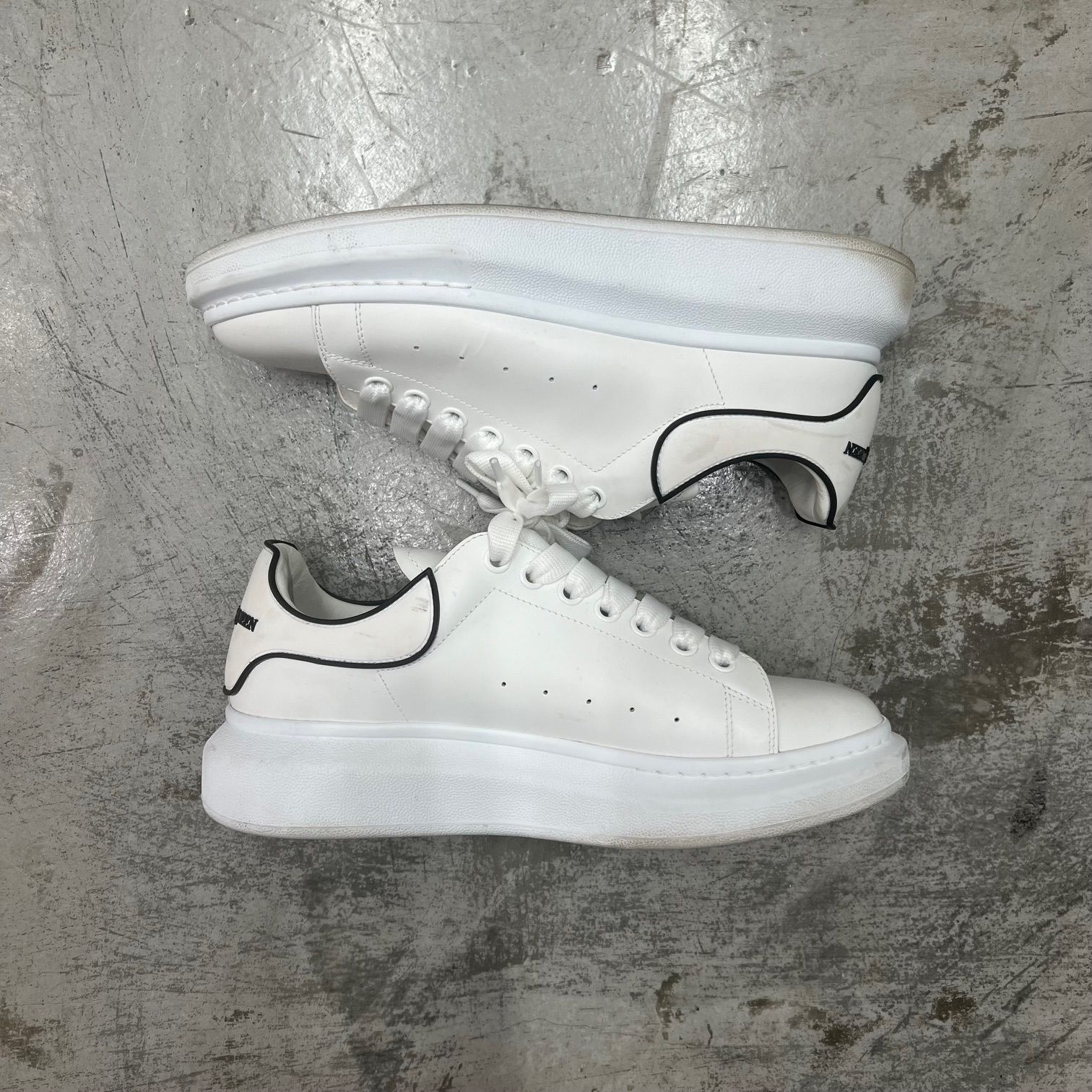 Alexander Mcqueen Oversized Sneaker 625156 レザー スニーカー 