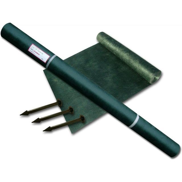 デュポン DuPont グリーンビスタ プロ 防草 砂利下シート 136J 2m×50m 厚み 0.4mm プラピン 100本付 GV-136J2.0P オオバコ タンポポ ナズナ