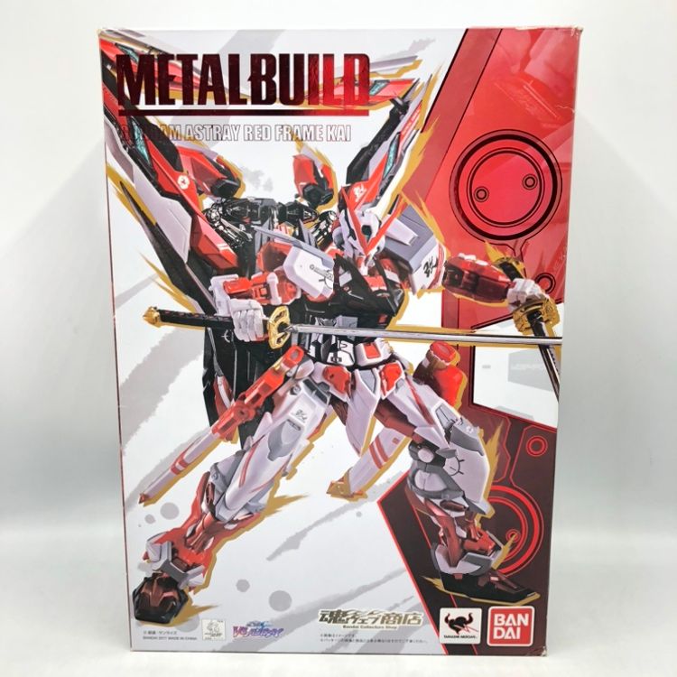 中古】バンダイ METAL BUILD ガンダムアストレイレッドフレーム改 開封  