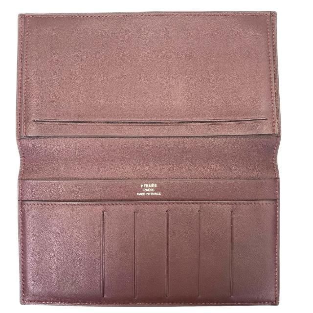 エルメス　レザー　財布 エルメス Hermes HERMES 二つ折り財布 AZAP SILKIN COMPACT