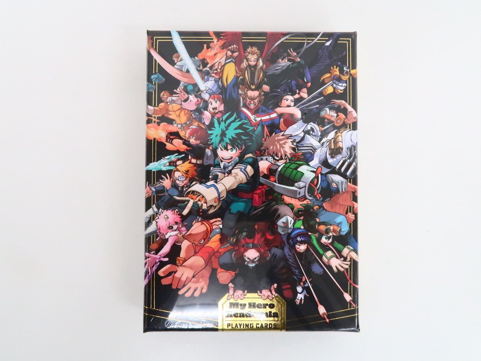 ヒロアカ展　上鳴電気　トランプ　箔押し ヒロアカ展 上鳴電気 トランプ 箔押し 上鳴電気｜ヒロアカ展｜箔押し