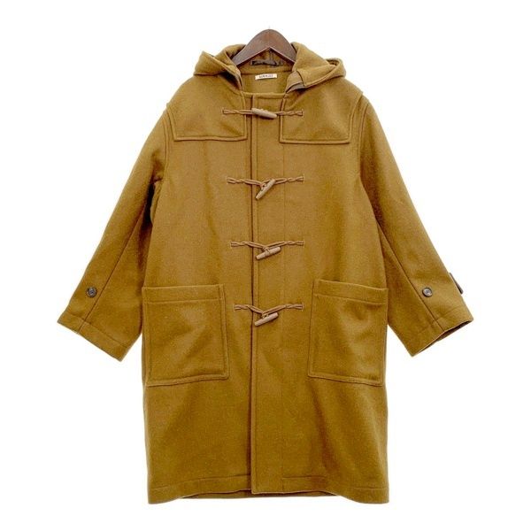 AURALEE 18AW HARD MELTON DUFFLE COAT ハードメルトン トグルボタン ダッフルコート ロング丈 A8AC01HM オーラリー アウター DM12495■