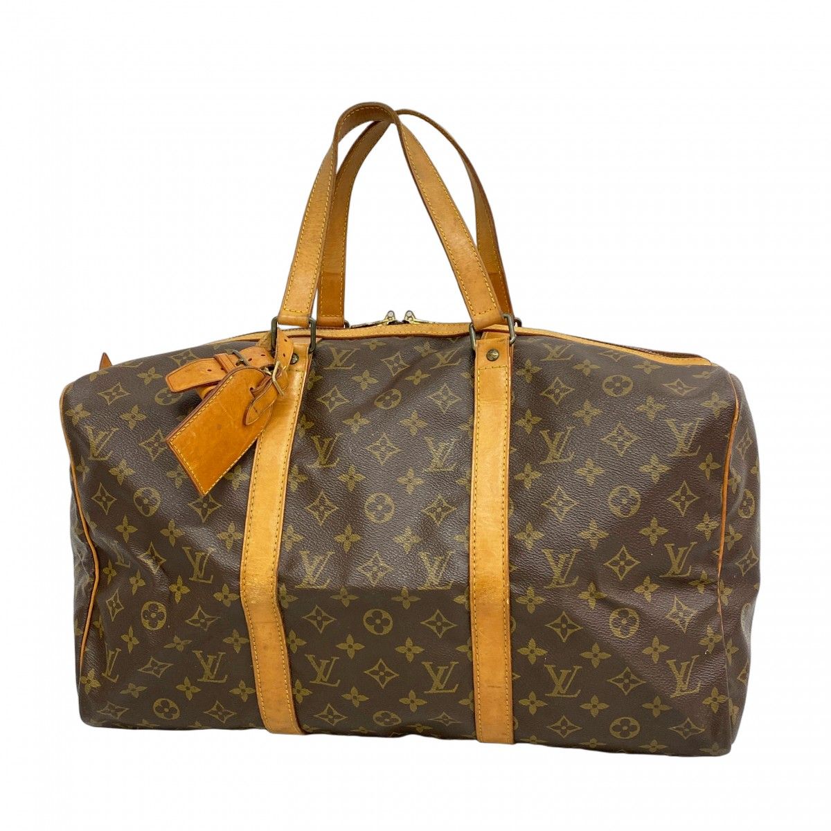 5md4198 ルイヴィトン ボストンバッグ モノグラム サックスプール45 M41624 ブラウン メンズ レディース ユニセックス