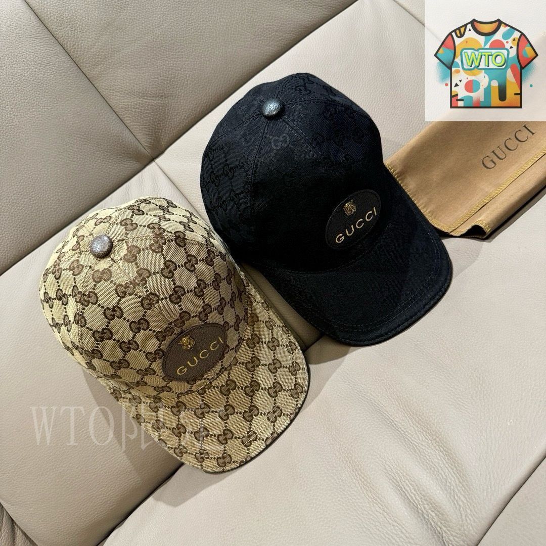 ＧUCCI キャップ GG canvas baseball hat in beige and blue | GUCCI® US