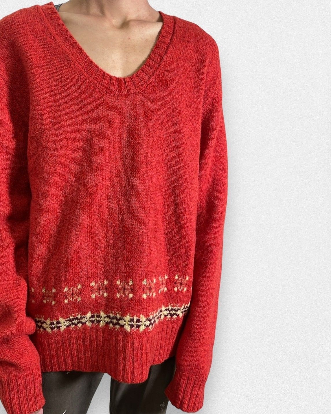 Dries Van Noten ドリスヴァンノッテン ドリスバンノッテン Laika ライカ期 Tribal Knit ニット　トップス