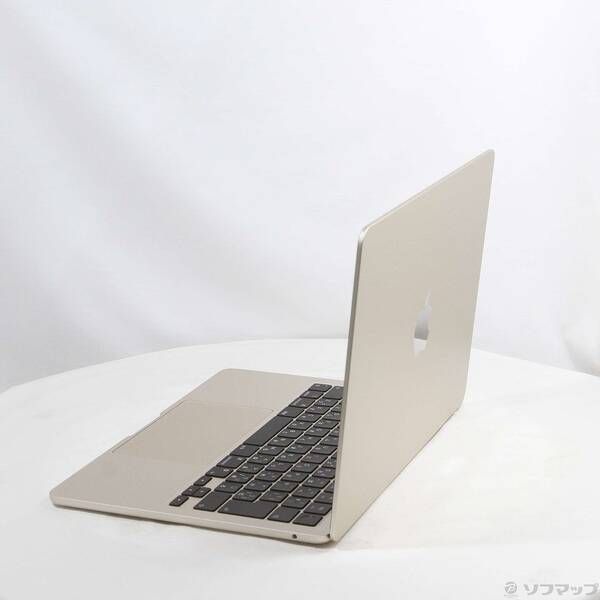 〔 品〕 MacBook Air 13.6-inch Late-2025 MC7W4J A Apple M2 8コアCPU_8コアGPU 16GB SSD256GB スターライト 〔15.3 Sequoia〕 377