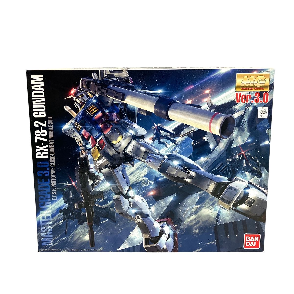 BANDAI ガンダム RX-78-2 GUNDAM MG Ver.3.0 1|100 マスターグレード プラモデル ガンプラ バンダイ 未組立 Y10041567